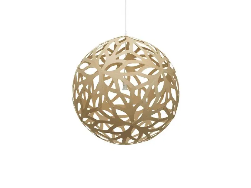 Floral Lustră Pendul Ø100 Bamboo - David Trubridge Ofertă exclusivă