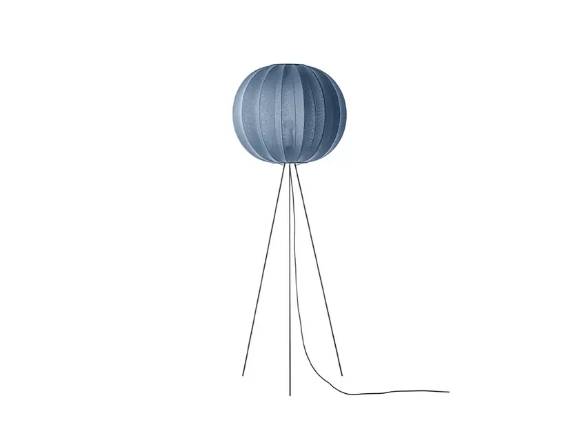 Doar azi Knit-Wit 60 Round Lampadar High Blue Stone - Made By Hand