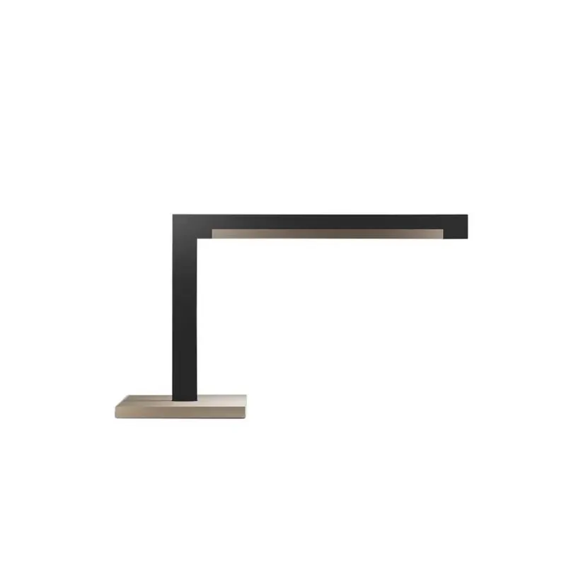 Comandă acum Lampa de masă Inlay T2 Linear, auriu/negru, 40 cm - Light-Point