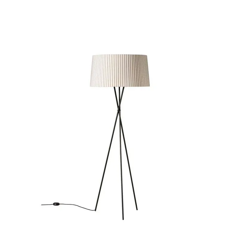 Doar azi Trípode G5 Lampadar Diplomatica/Black - Santa & Cole