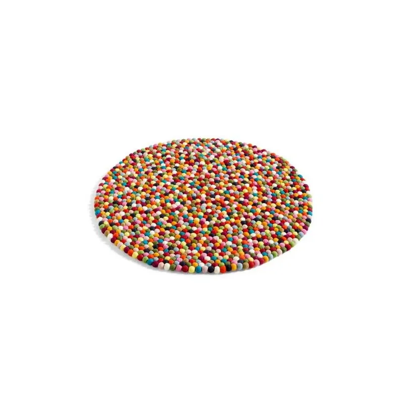 Lichidare de stoc Pinocchio Covor Ø90 Multicolor Colour - HAY