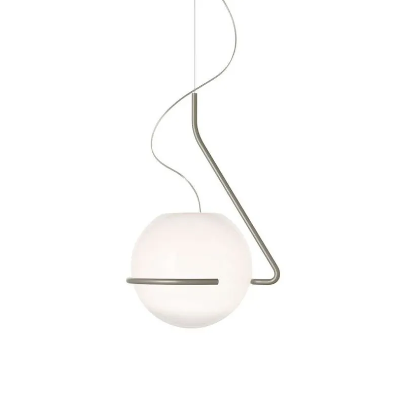 Super ofertă Tonda Lustră Pendul Titanium/White - Foscarini