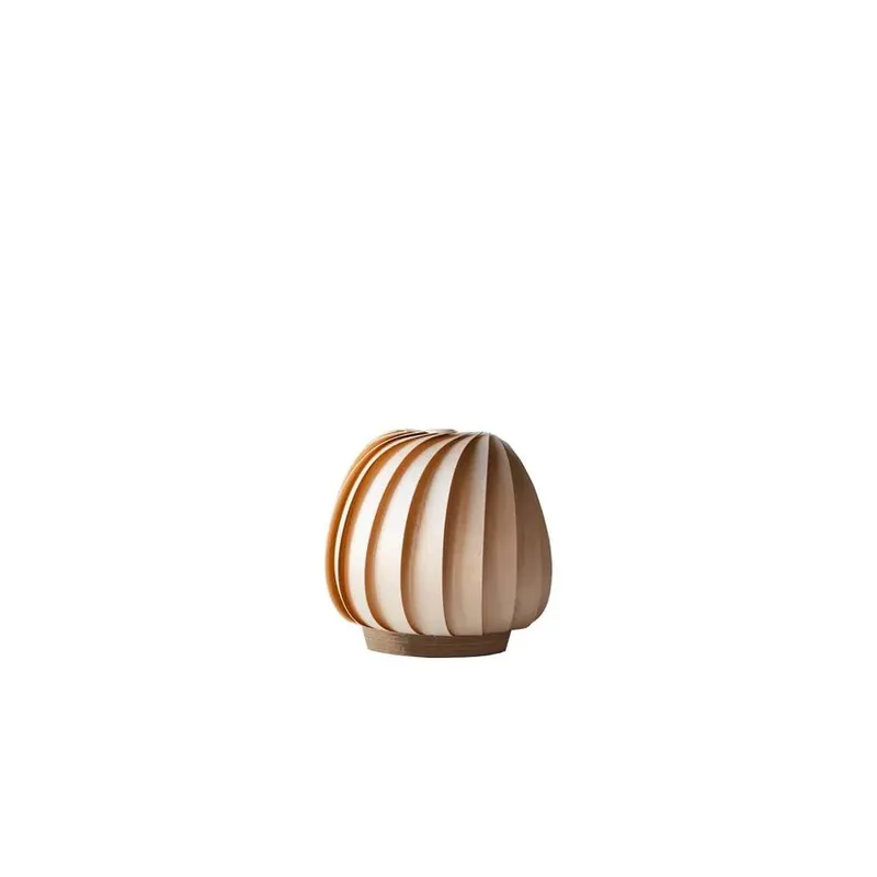 Plată securizată ST906 Lampă de masă, 20 cm, lemn - Tom Rossau