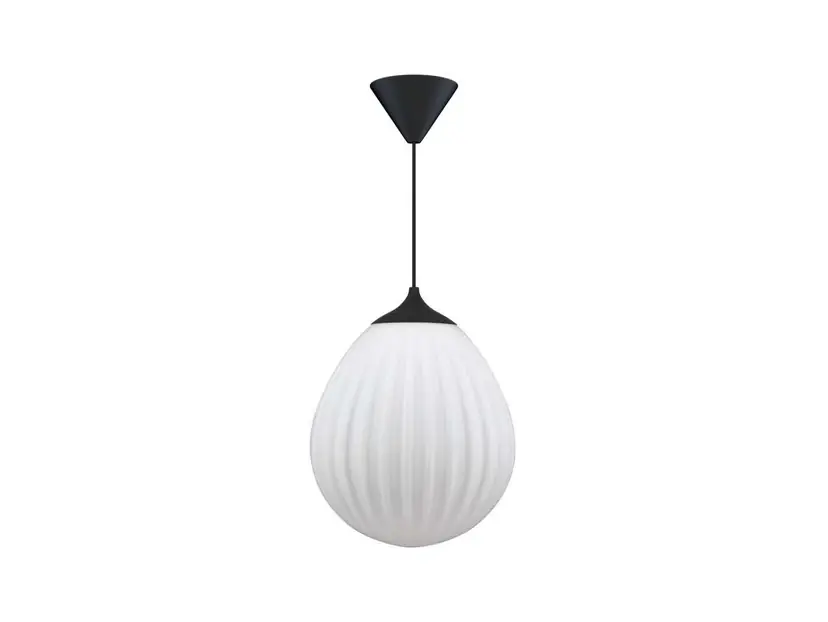 Reducere extra Around the World Lustră Pendul Medium White/Black - UMAGE