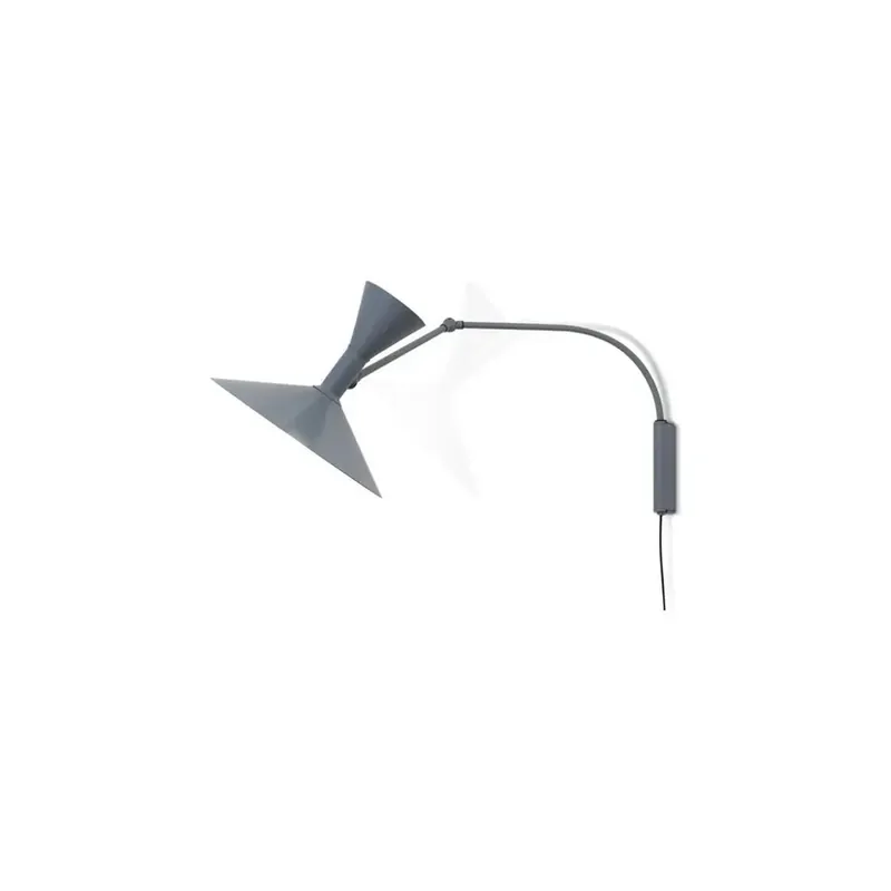 Premium Aplică de perete Lampe de Marseille Mini, gri - Nemo Lighting
