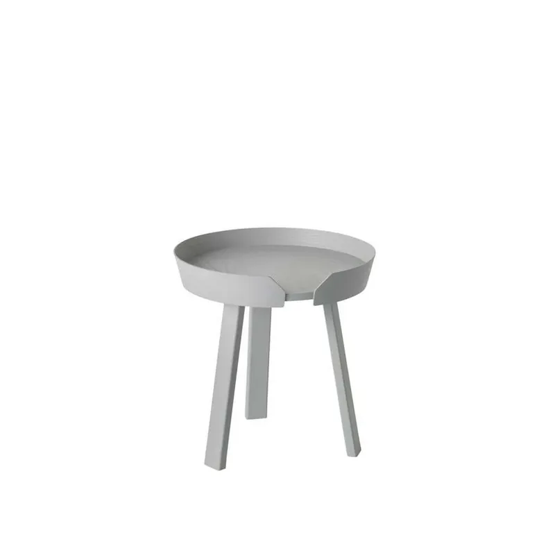 Premium Around Masă Laterală/Sofa de masă Small Grey - Muuto