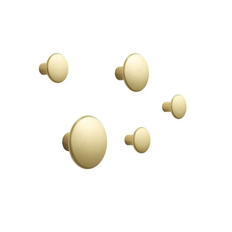 Dots Metal Set Of 5 Brass - Muuto Ofertă limitată