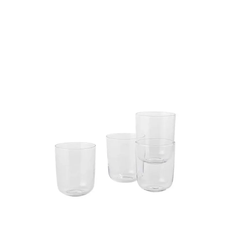 Cel mai bun preț Corky Glasses Tall Clear - Muuto
