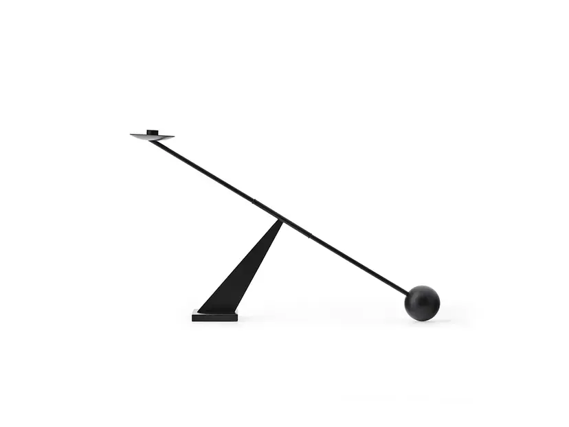 Sfeșnic Interconnect, negru, înălțime 42 cm - Audo Calitate înaltă