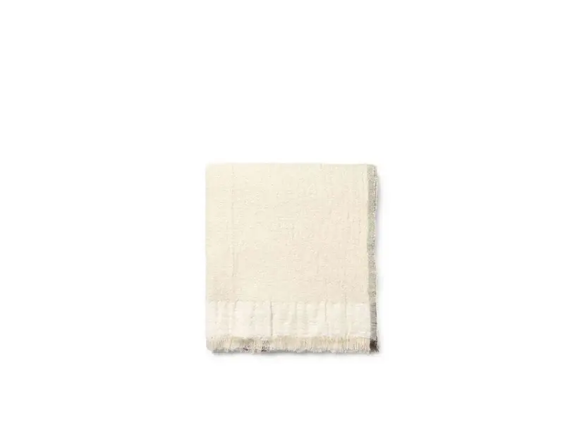 Weaver Pătură Off-White - Ferm Living Plată securizată