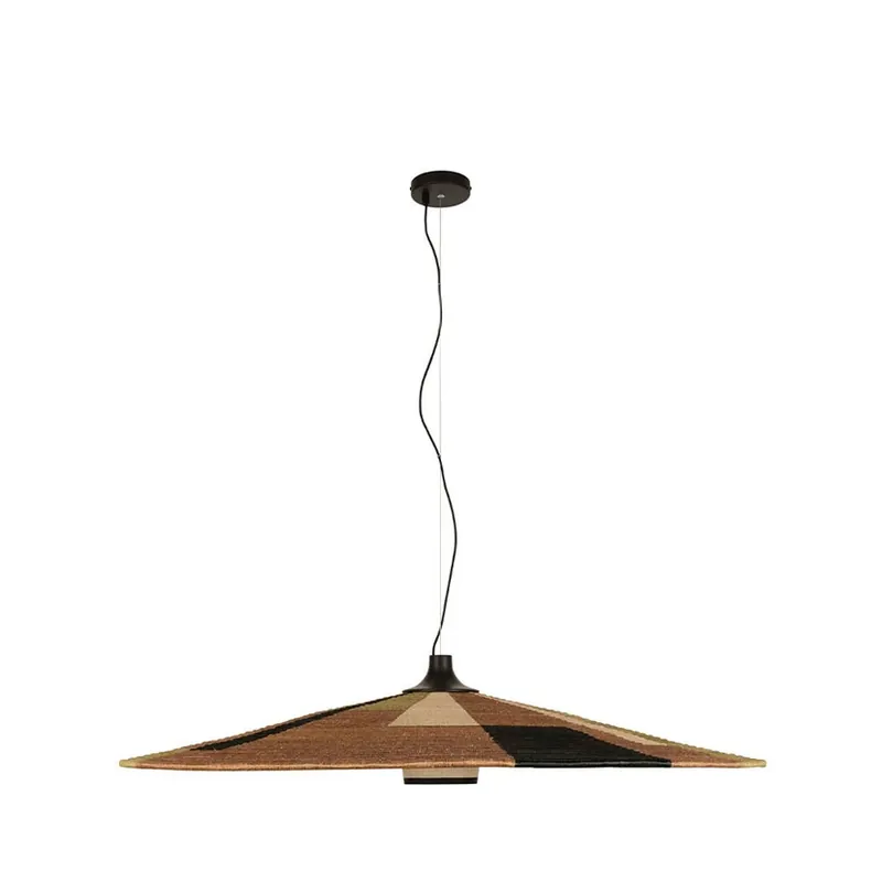 Lampă suspendată Parrot XXL, culoare nisip, Ø 120 cm - Forestier Preț redus