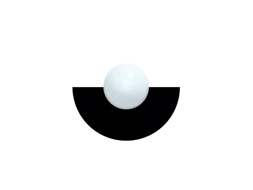 Aplică Candy Big Circle 180 S, negru - Swedish Ninja Reducere specială
