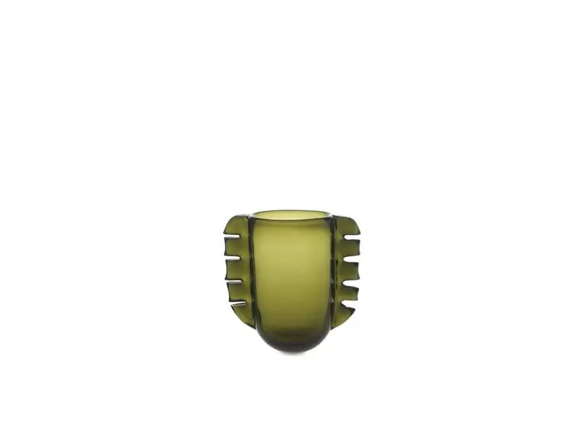 Chilipir Alas Vase Moss Green - Ferm Living