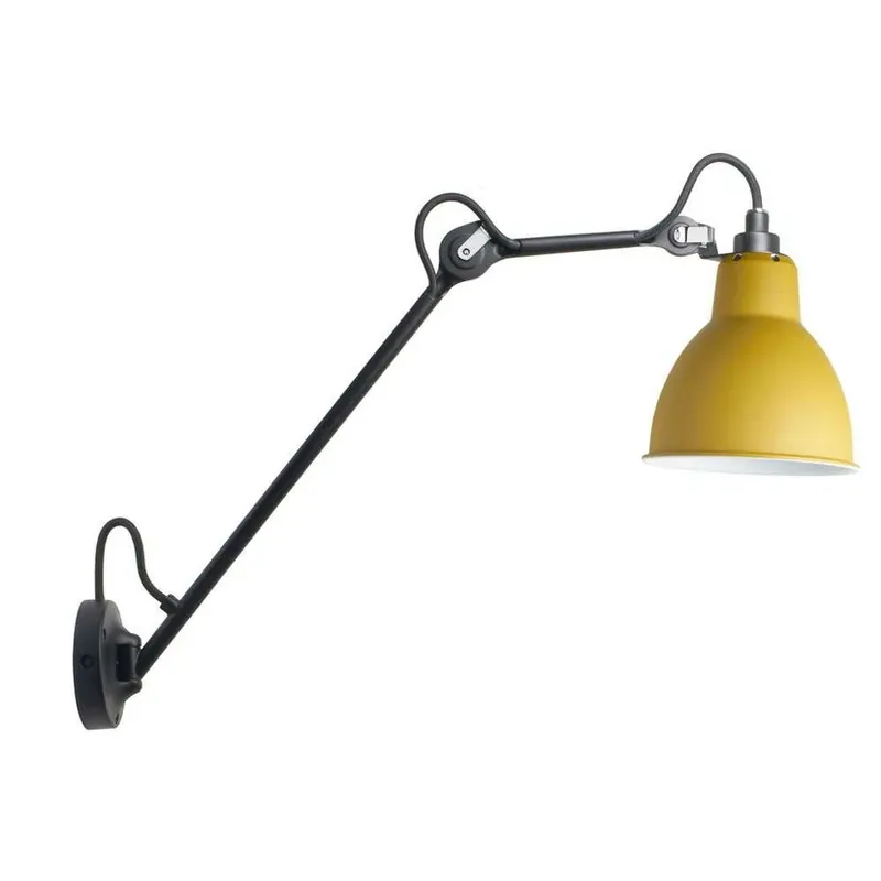 122 Aplică de Perete Black/Yellow - Lampe Gras Cumpărături sigure
