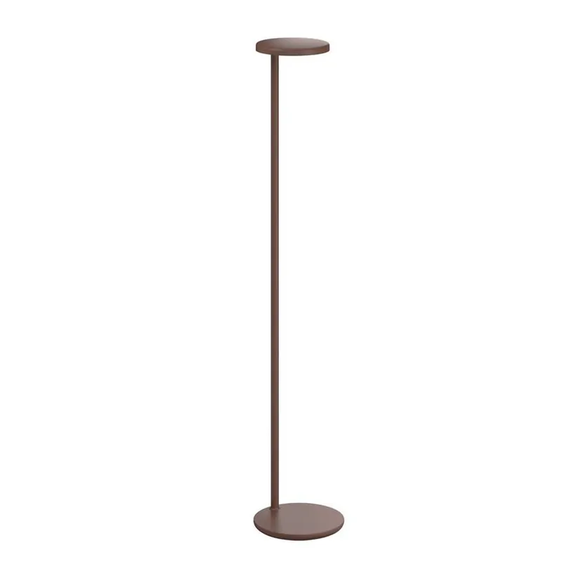 Oblique F Lampadar 3000K USB-C USB-C Matt Brown - Flos Retur ușor