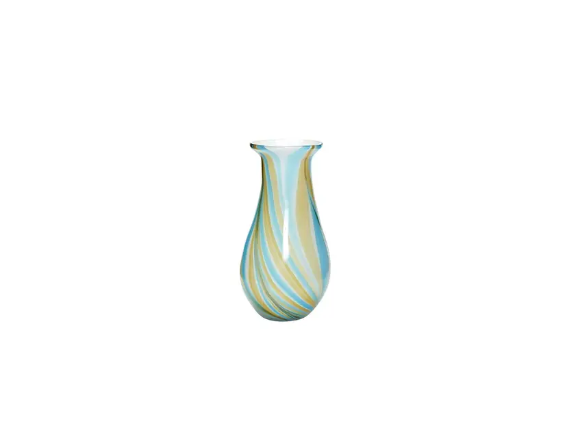 Preț redus Kaleido Vase Blue/Yellow - Hübsch