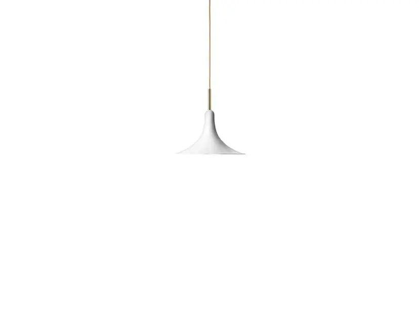 Mai ieftin Petalii 1 lampă suspendată, alb/alamă, Ø 28 cm - Nuura