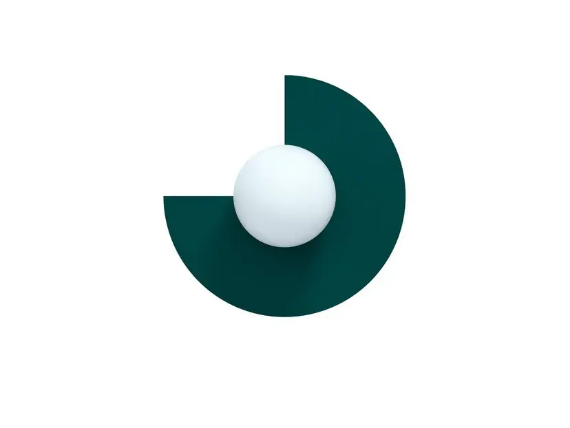 Candy Big Circle 270 S Aplică de perete, verde - Swedish Ninja Cumpără online