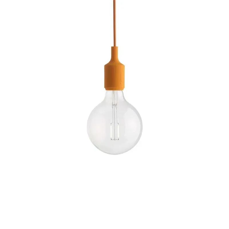 Reduceri E27 Lustră Pendul Light Orange - Muuto