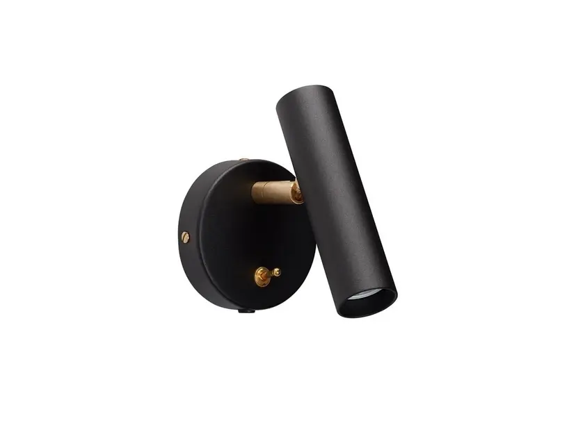 Slender Aplică de Perete Black/Brass - Belid Discount