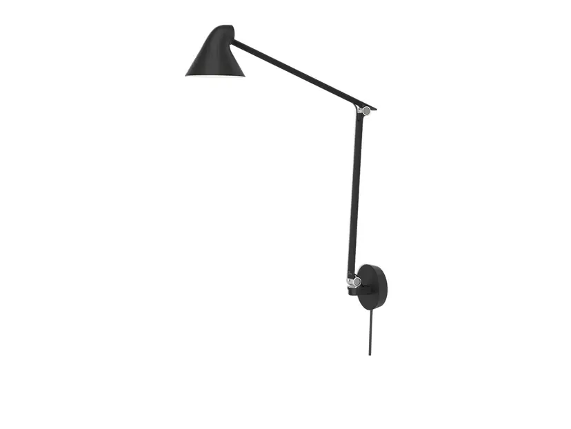 NJP Box LED Aplică de Perete 2700K Long Black - Louis Poulsen Mai ieftin
