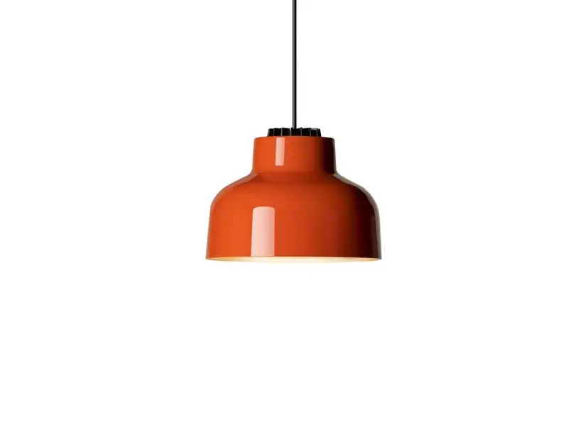 M64 Lustră Pendul Dim. Glossy Reddish Orange - Santa & Cole Plată sigură