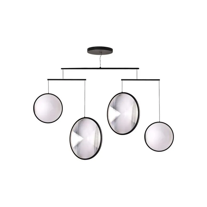 Preferatul clienților Focus 4 Lustră Pendul Black - DCW