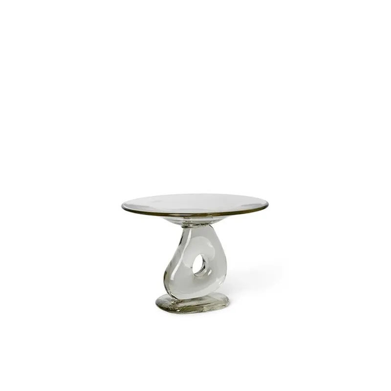 Plată sigură Damo Glass Centrepiece Clear - Ferm Living