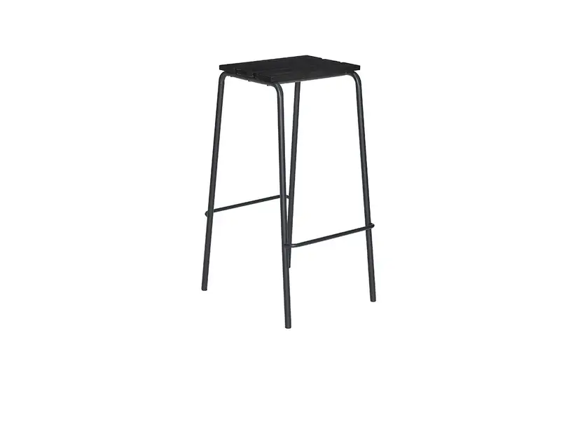 Ofertă Stilt Barstool Black - Hübsch