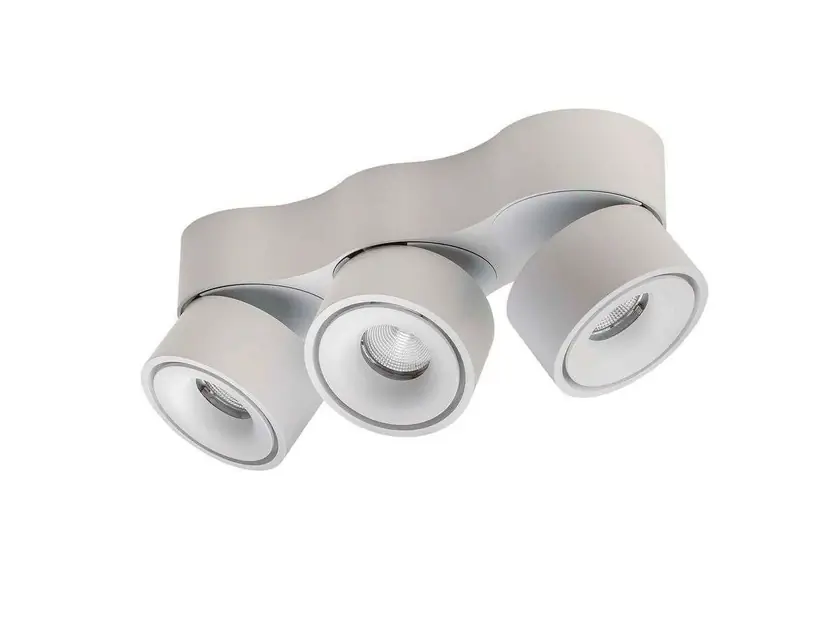Plafonieră LED Easy Triple W3100, 3 becuri, alb - Antidark Reducere extra