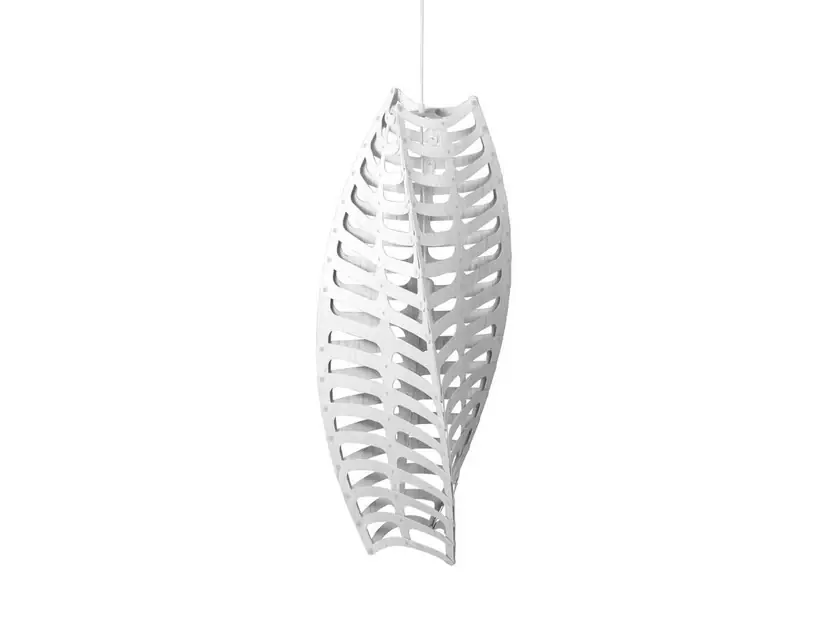 Plată securizată Toru Lustră Pendul Medium 2 Sides White - David Trubridge