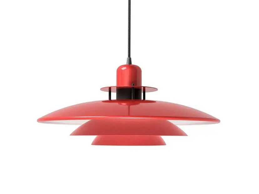 Reducere specială Primus I Lustră Pendul Ø43 Glossy Red/Matt Black - Belid