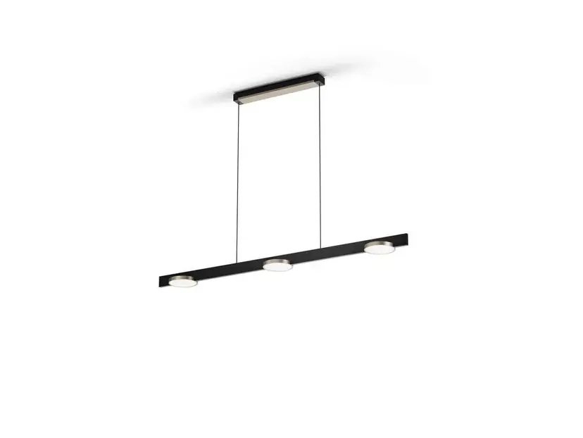 Lampa suspendată Inlay S1250 Linear, negru/auriu - Light-Point Reducere