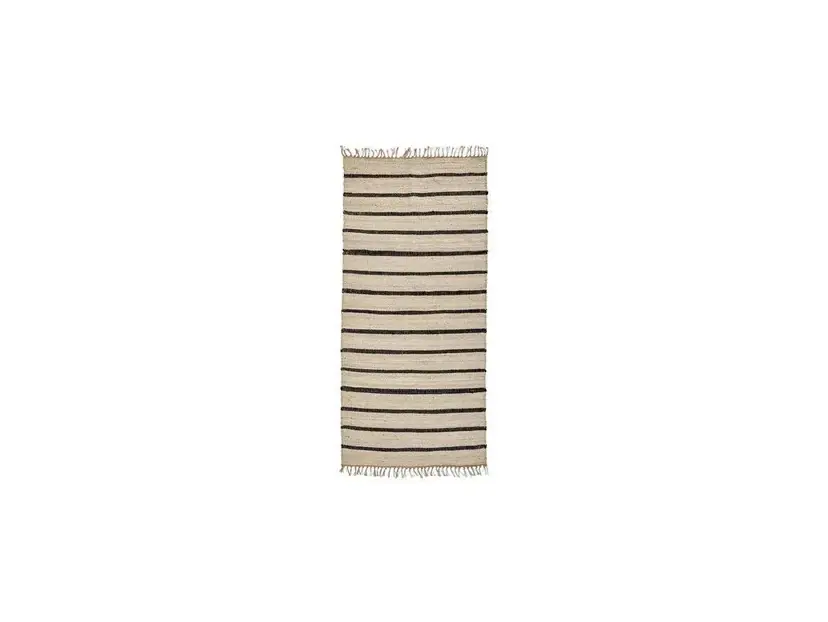 Premium Sima Covor 200x90 Black/Natural - House Doctor