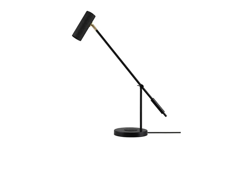 Lampa de masă Hubble Read, negru, USB-C - Globen Lighting Vezi acum