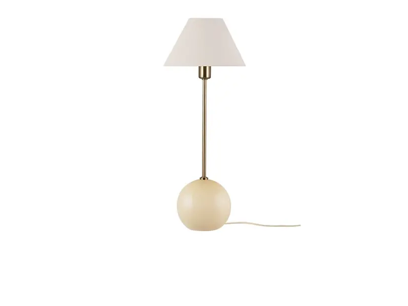 Plată securizată Lampa de masă Iris Cream - Globen Lighting