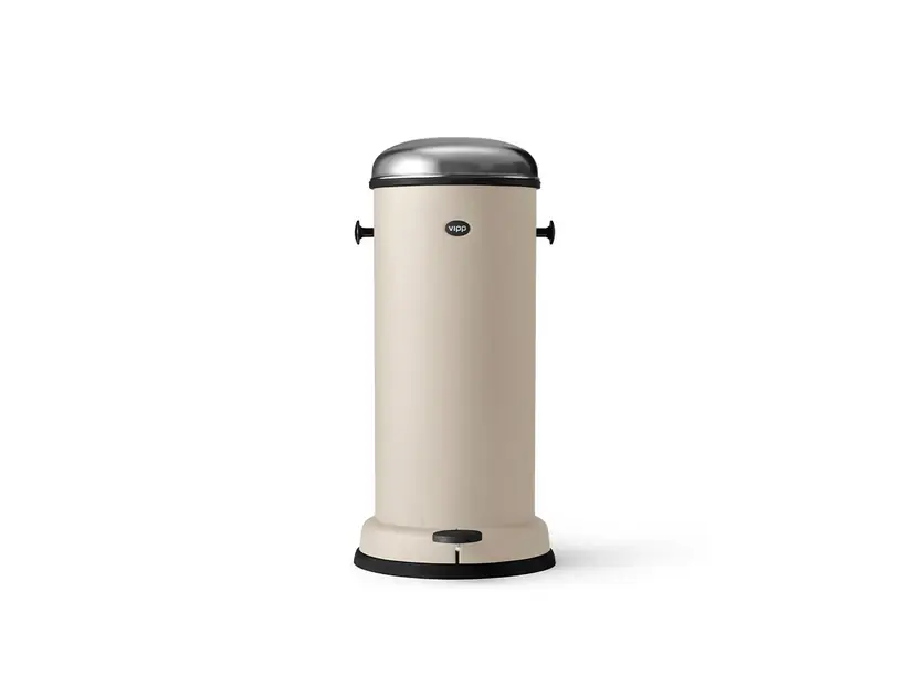 Reducere specială Coș de gunoi cu pedală Vipp16, bej, 18 l, oțel - Vipp