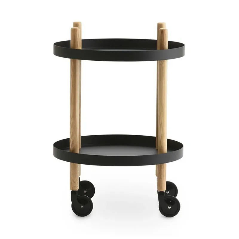 Disponibil imediat Block Cărucior Ø45 Black - Normann Copenhagen