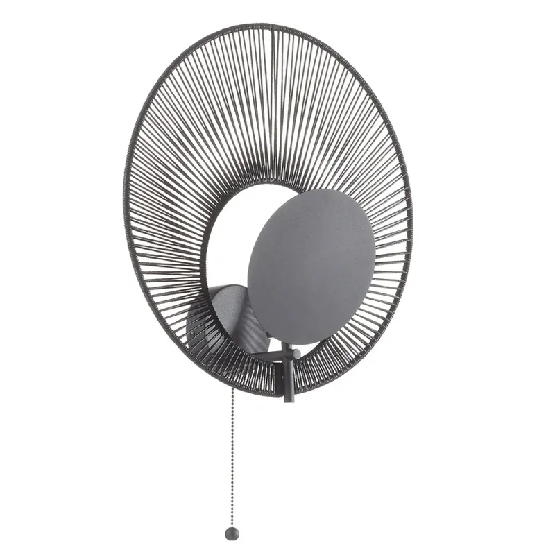 Oyster Aplică de Perete Black - Forestier Discount