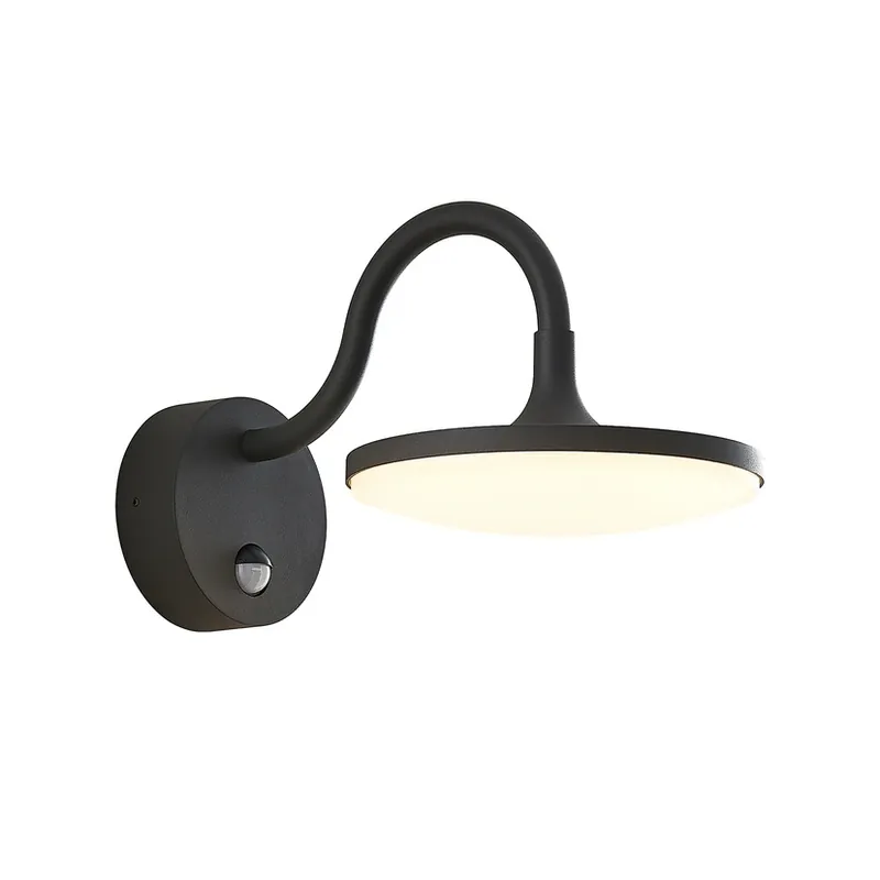 Fineria Aplica de Exterior w/Sensor Dark Grey - Arcchio Plată sigură