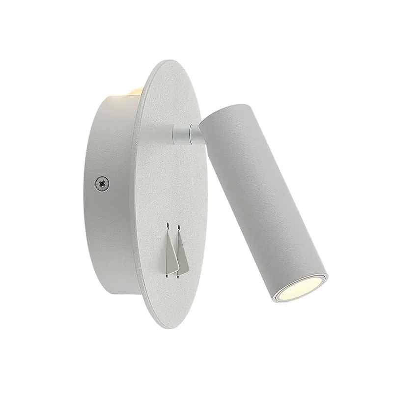 Magya LED 2 Round Aplică de Perete White - Lucande Ofertă limitată