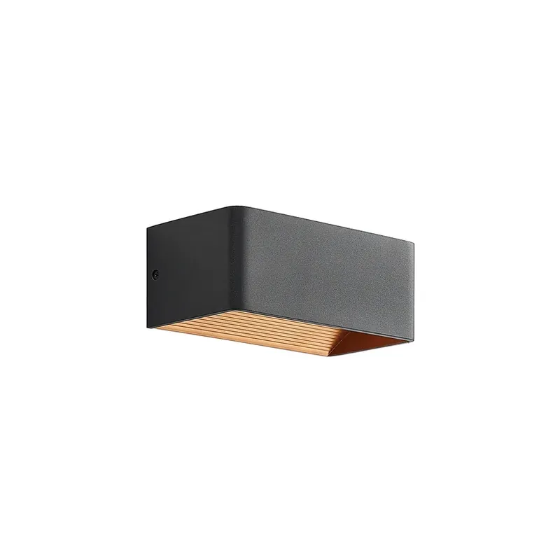 Karam LED Aplică de Perete W20 Black/Gold - Arcchio Preț redus