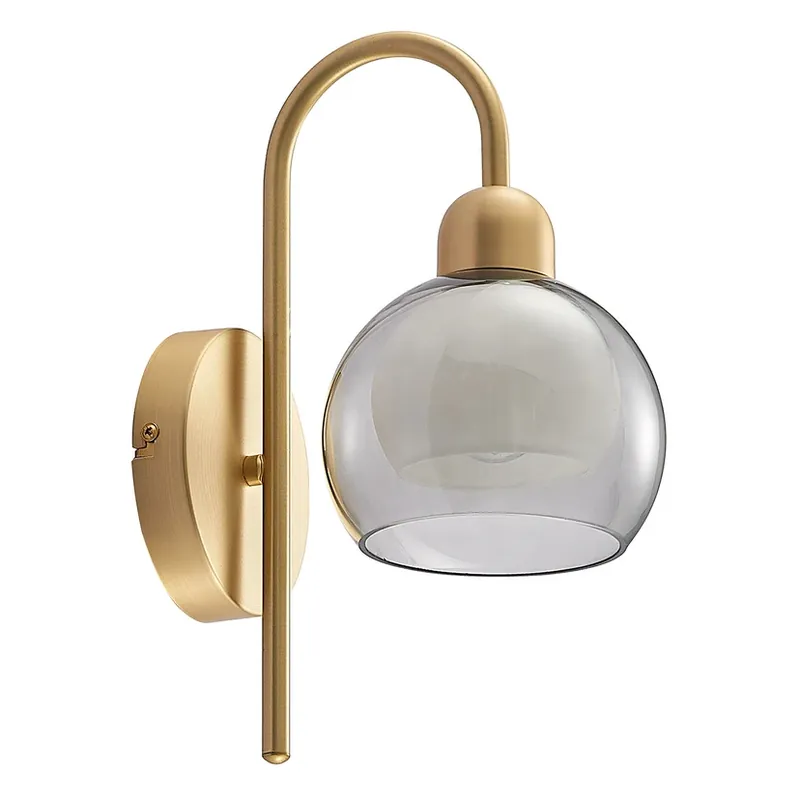 Mylah Aplică de Perete Brass - Lucande Plată securizată