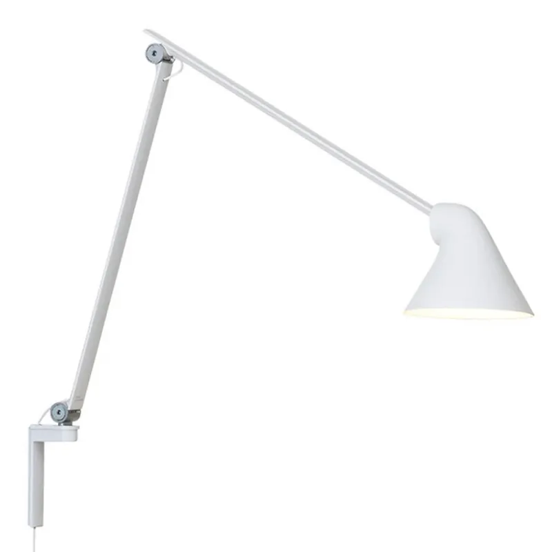 Doar azi NJP Aplică de Perete Long Arm White - Louis Poulsen