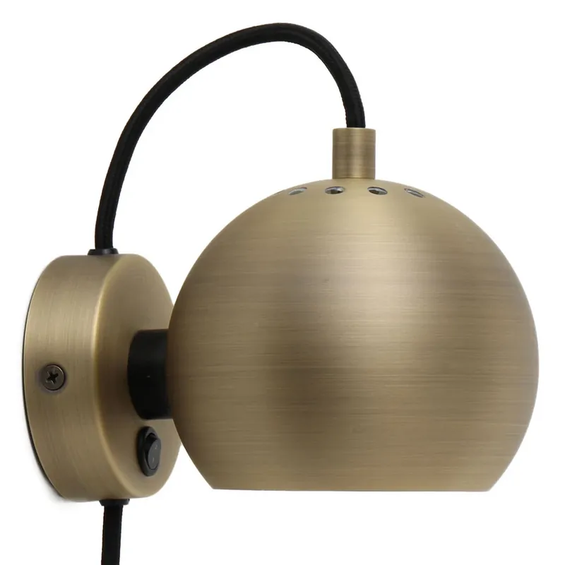 Ball Aplică de Perete Antique Brass - Frandsen Popular