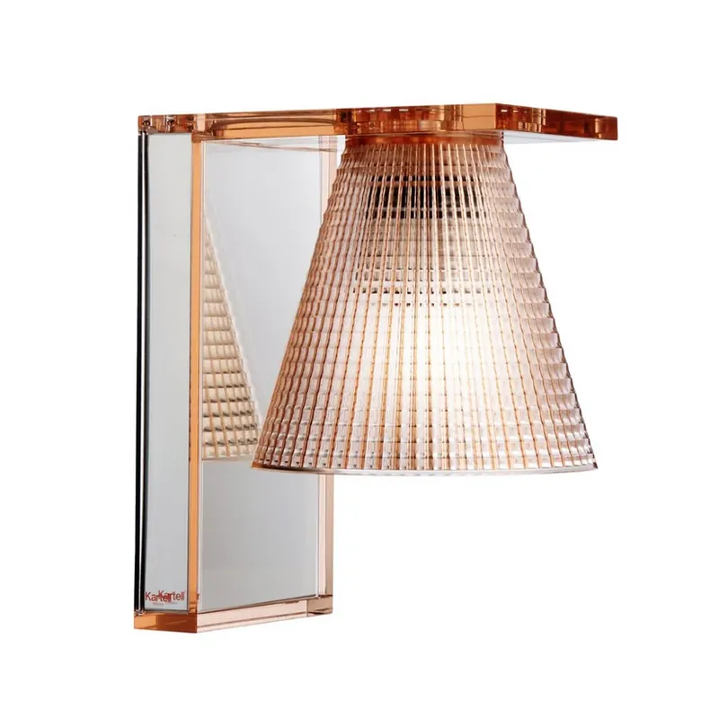 Noutate Light Air Aplică de Perete Sculped Amber - Kartell