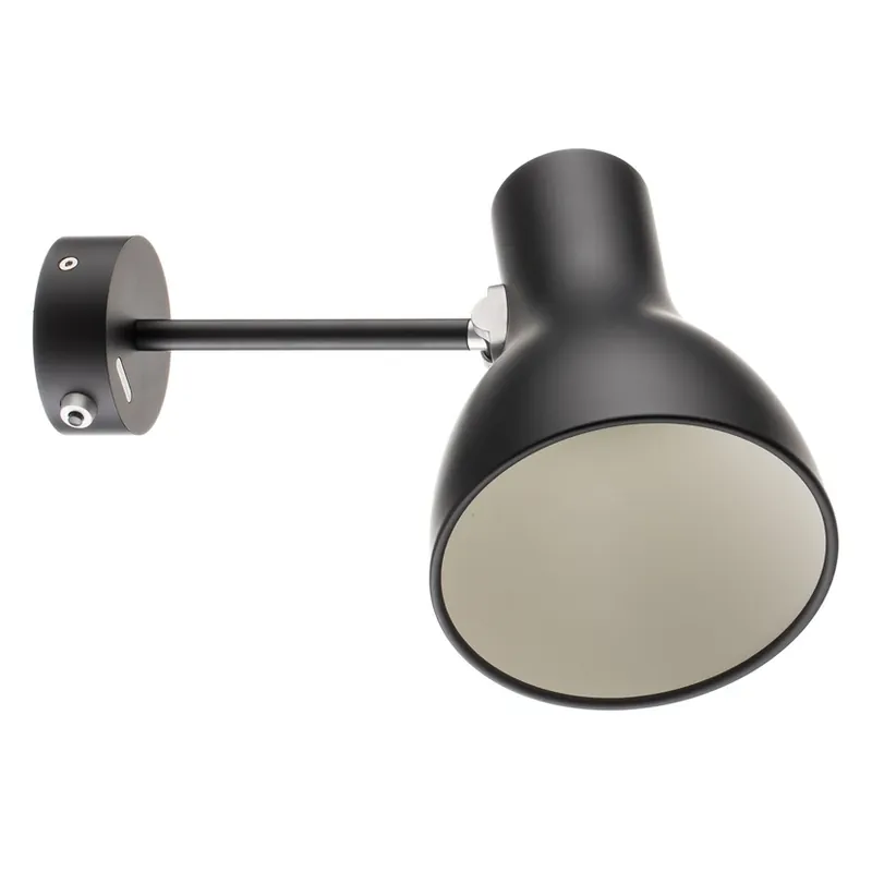 Expediere rapidă Type 75 Aplică de Perete Jet Black - Anglepoise