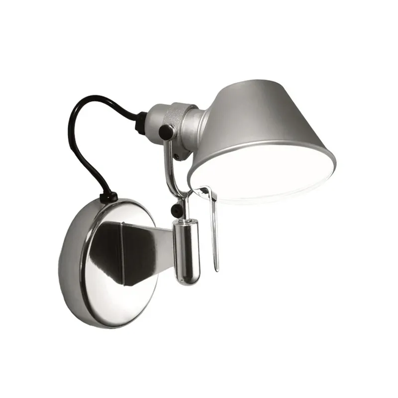Preferatul clienților Tolomeo Micro Faretto Aplica de perete LED, gri, 3000K - Artemide