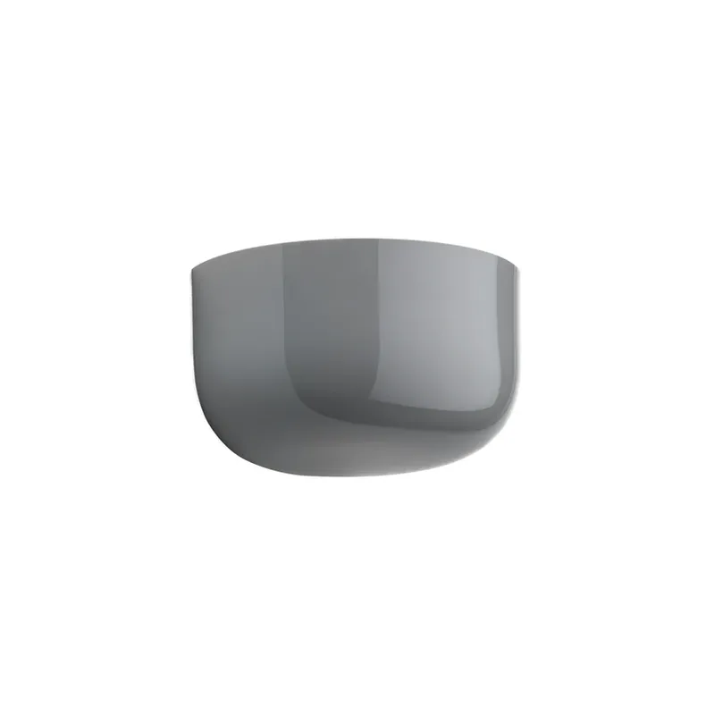 Doar azi Lampa de perete pentru exterior Bellhop Wall Up LED, gri, IP44 - FLOS