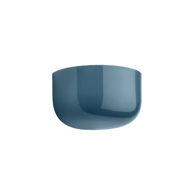Reducere Lampa de perete pentru exterior Bellhop Wall Up LED, gri-albastru, IP44 - FLOS